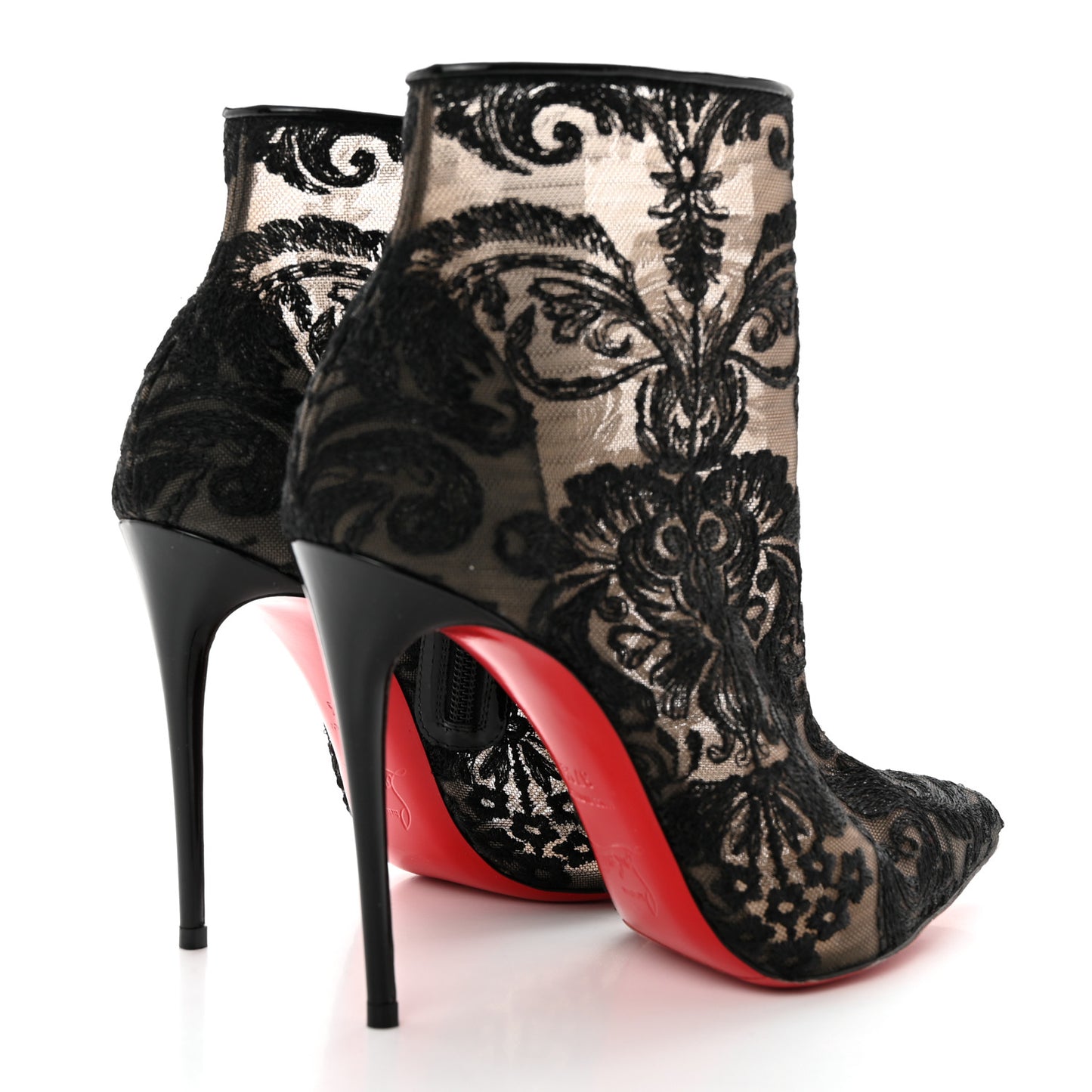 Lace Gipsybootie 100 Ankle Boots 37.5 Black