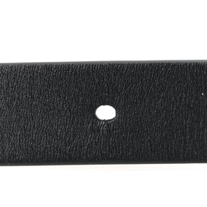 Christian Dior Calfskin Saddle Belt 85 34 Black 5 of 5