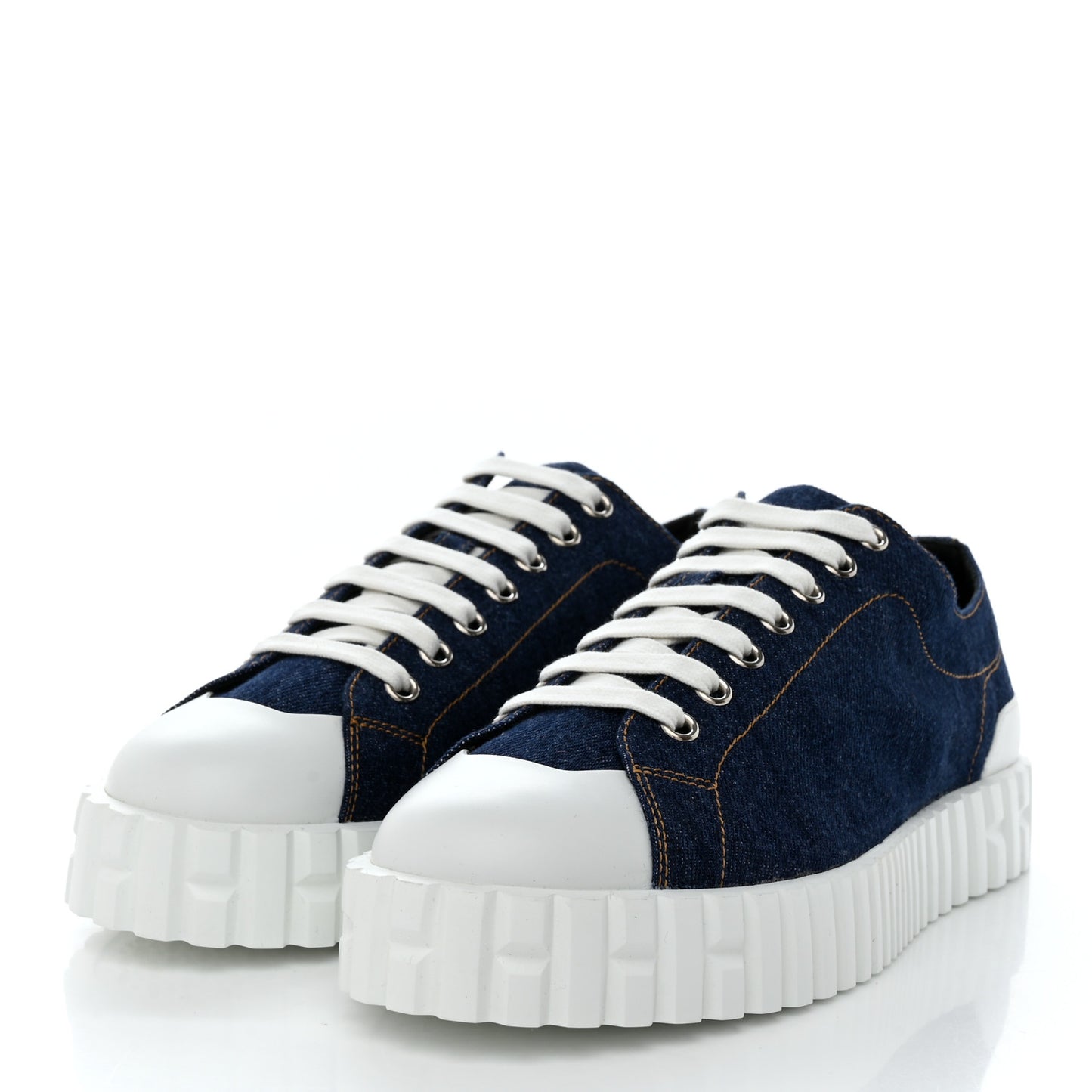 Denim Womens Cross Sneakers 37 Bleu