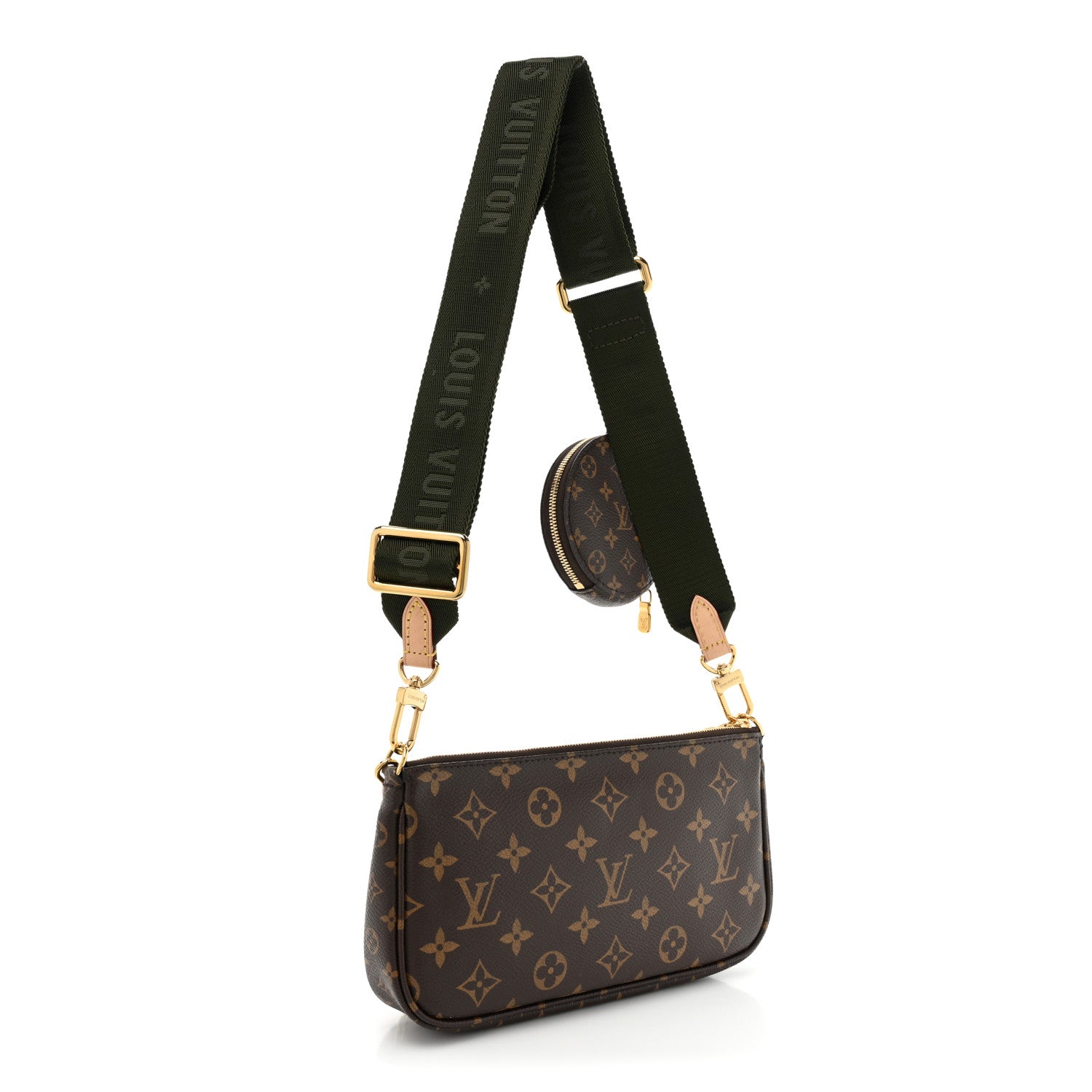 Louis Vuitton Monogram Multi Pochette Accessories Kaki 3 of 13