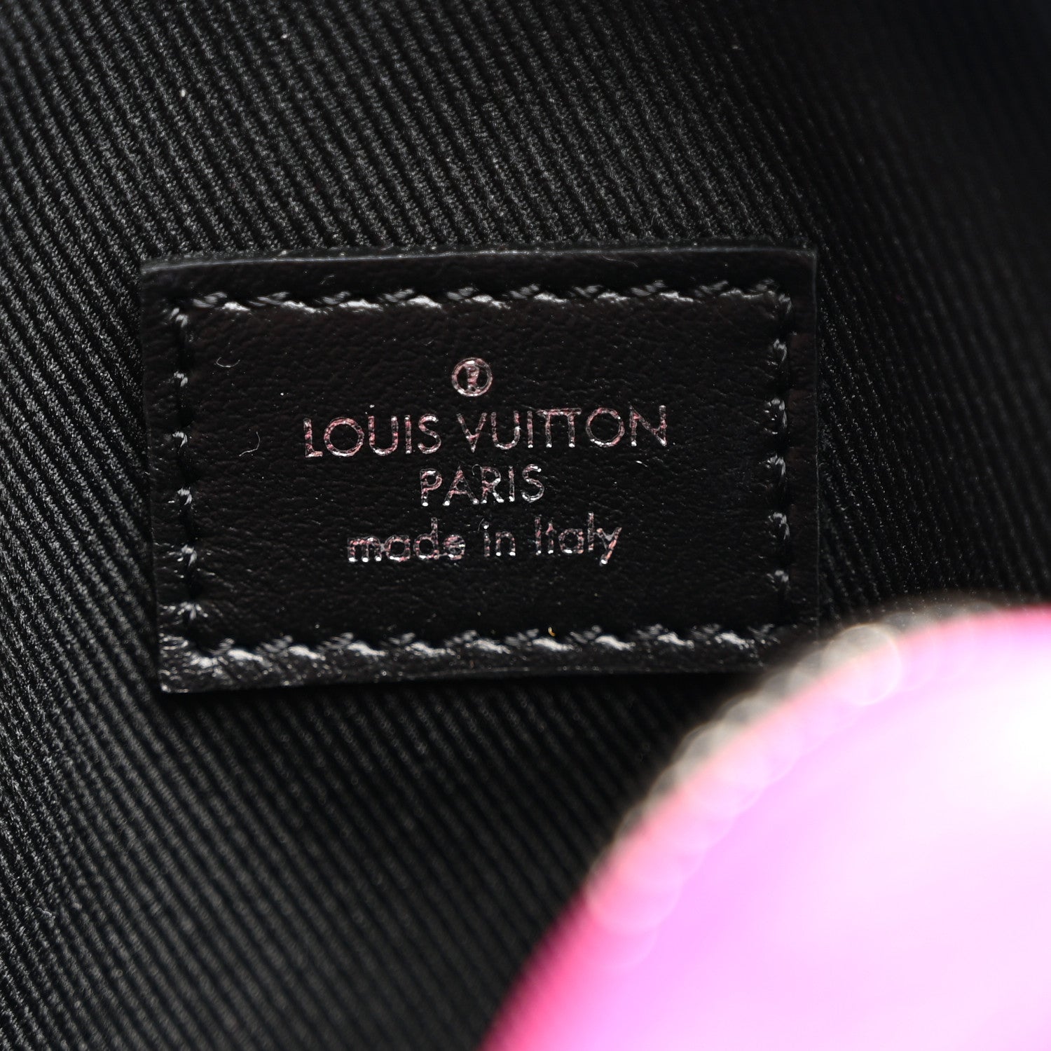 Louis Vuitton Taigarama Box Pouch Bag Charm Key Ring Fuchsia 6 of 9