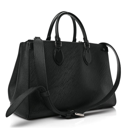Louis Vuitton Epi Grenelle Tote MM Black 3 of 8