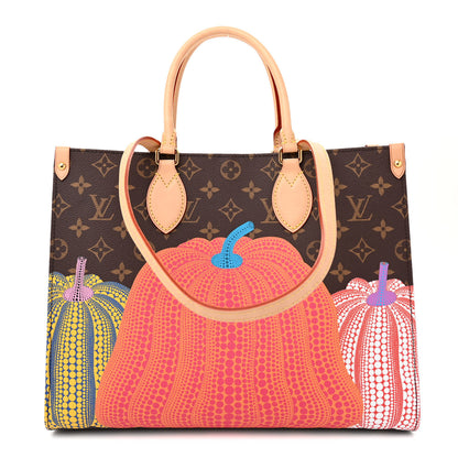 Louis Vuitton LV X YK Monogram Pumpkin Onthego MM Multicolor 1 of 9