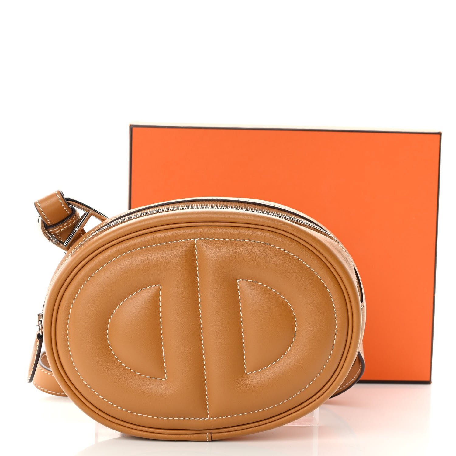 Hermes Swift Verso In-The-Loop Belt Bag Sesame Lime 10 of 10