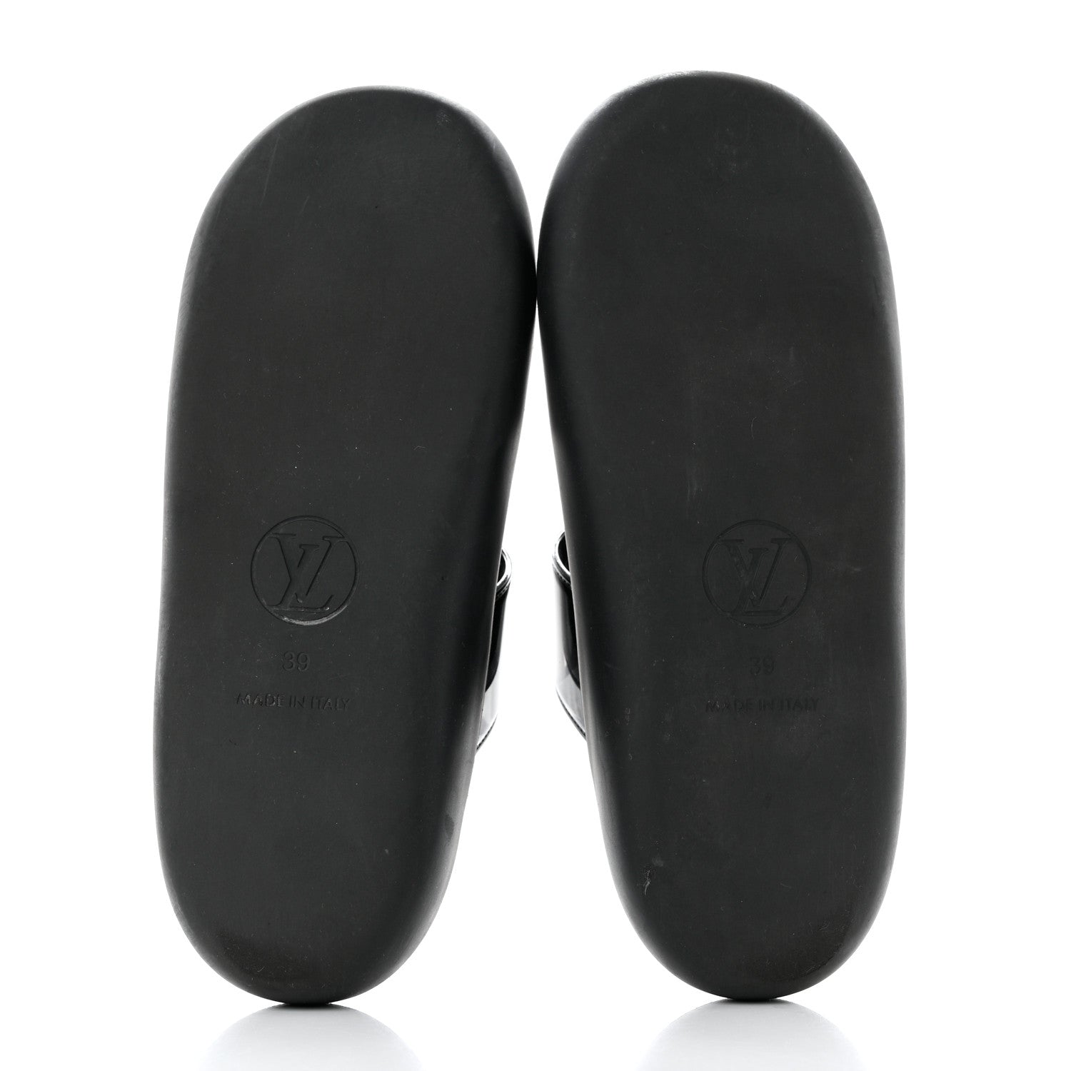 Louis Vuitton Monogram Sunbath Flat Mule Sandals 39 Black 5 of 8