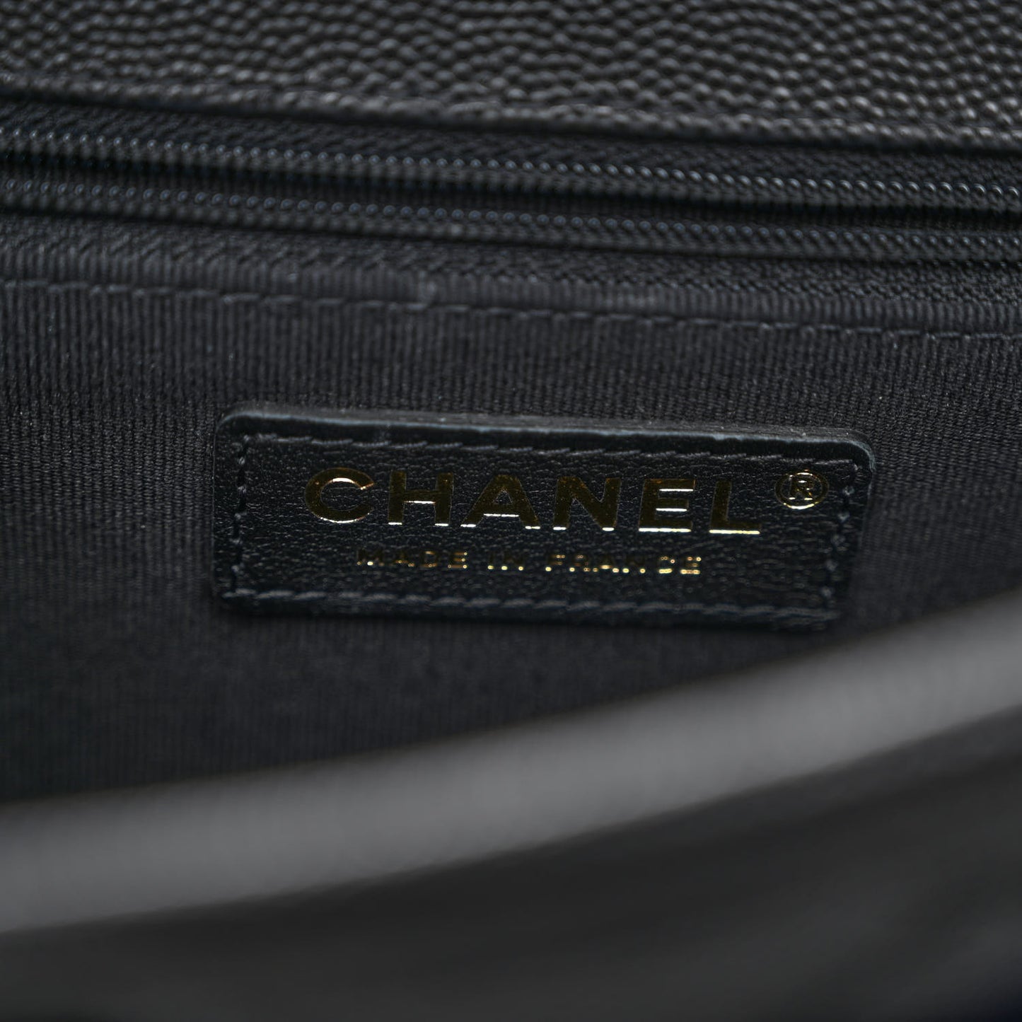 Caviar Quilted School Memory Backpack Black
