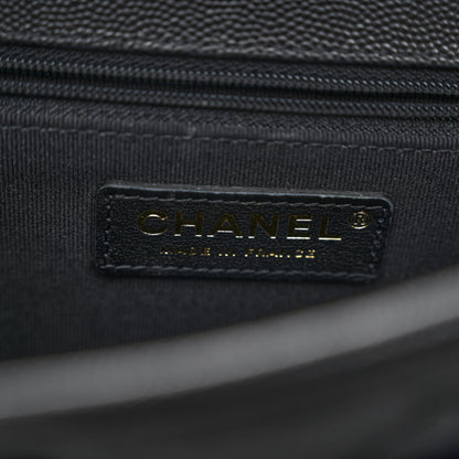Chanel Caviar Quilted School Memory Backpack Black 6 of 9