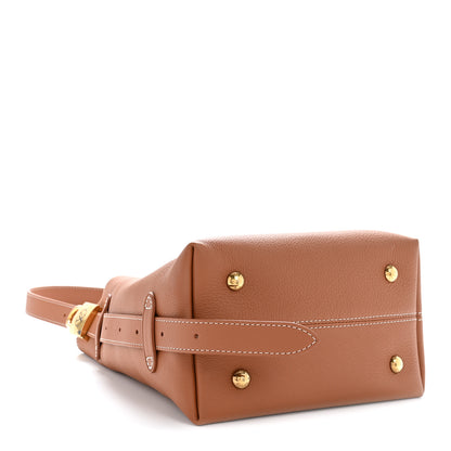 Louis Vuitton Grained Calfskin Low Key Hobo PM Cognac 5 of 12