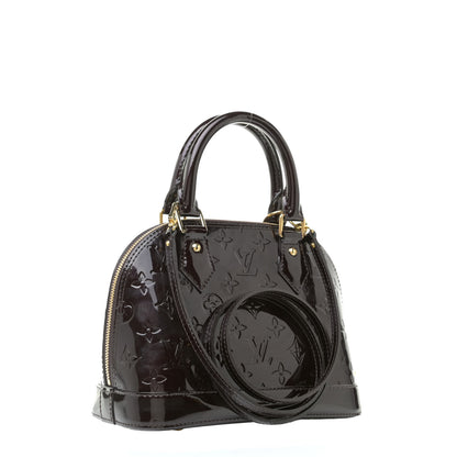 Louis Vuitton Vernis Alma BB Amarante 3 of 9