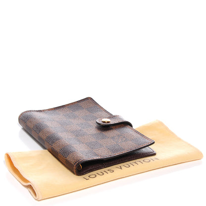 Louis Vuitton Damier Ebene Small Ring Agenda Cover 4 of 7