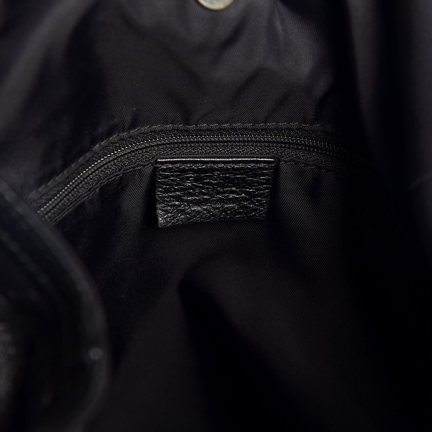 Guccissima Large Full Moon Tote Black