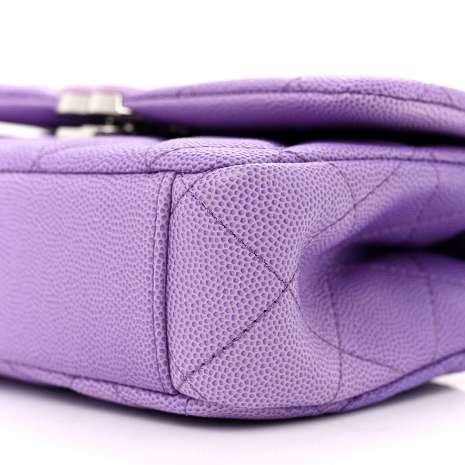 Chanel Shaded Caviar Quilted My Everything Small Flap Purple Light Purple 10 of 11