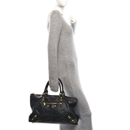 Balenciaga Agneau Giant 12 Gold Hardware Work Black 2 of 11