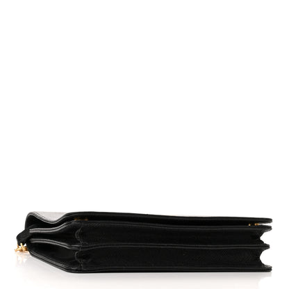 Prada Saffiano Lux Chain Wallet Black 7 of 12