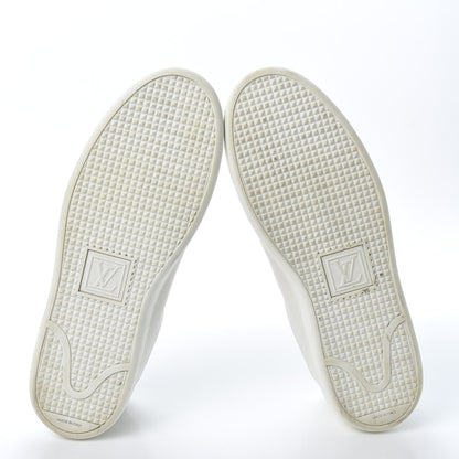 Louis Vuitton Calfskin Frontrow Sneakers 40 White 5 of 11
