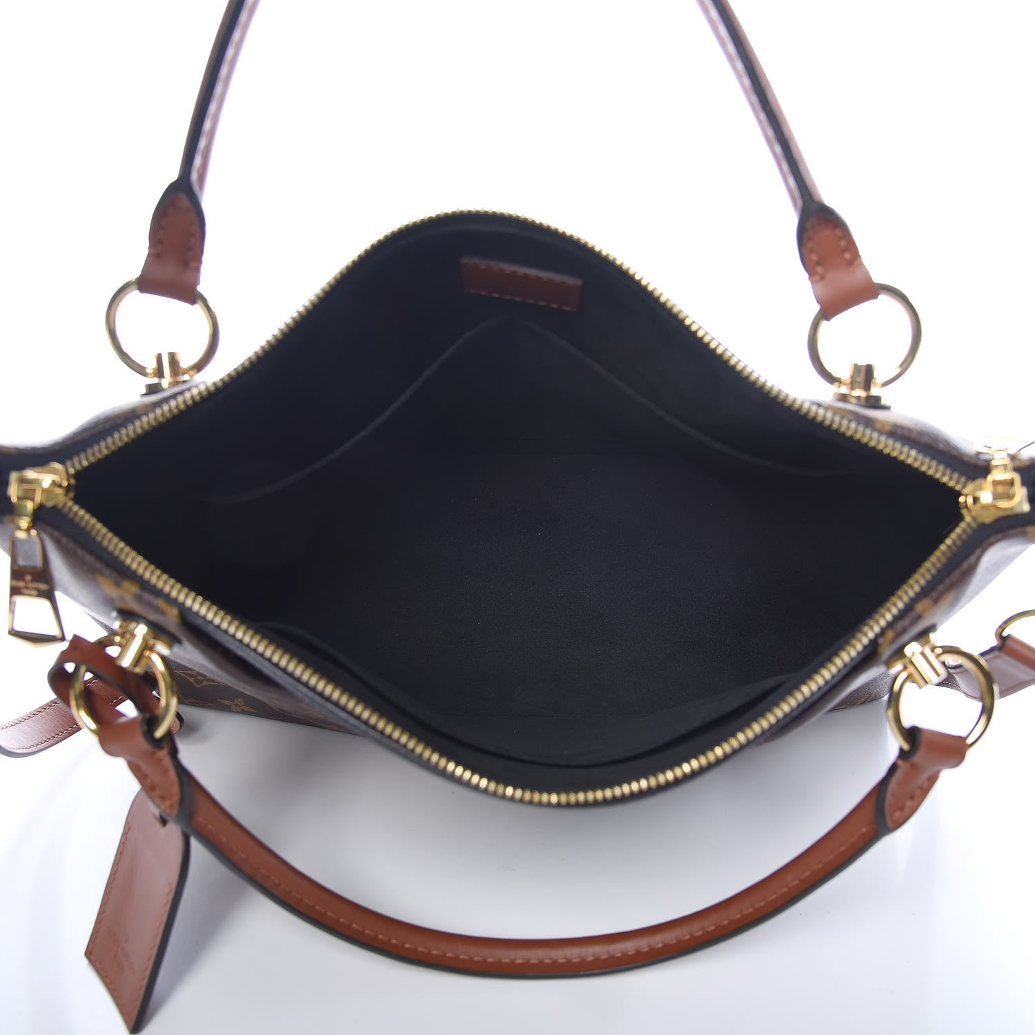 Louis Vuitton Monogram V Tote MM Black 6 of 13
