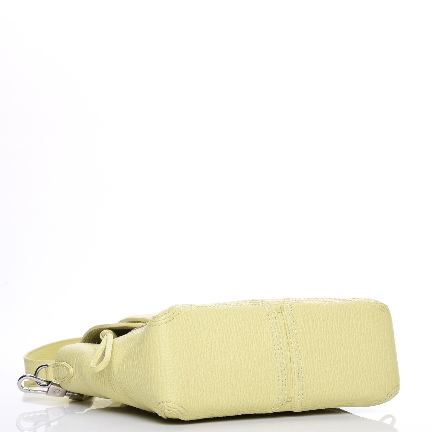 3.1 Textured Calfskin Mini Pashli Satchel Citron