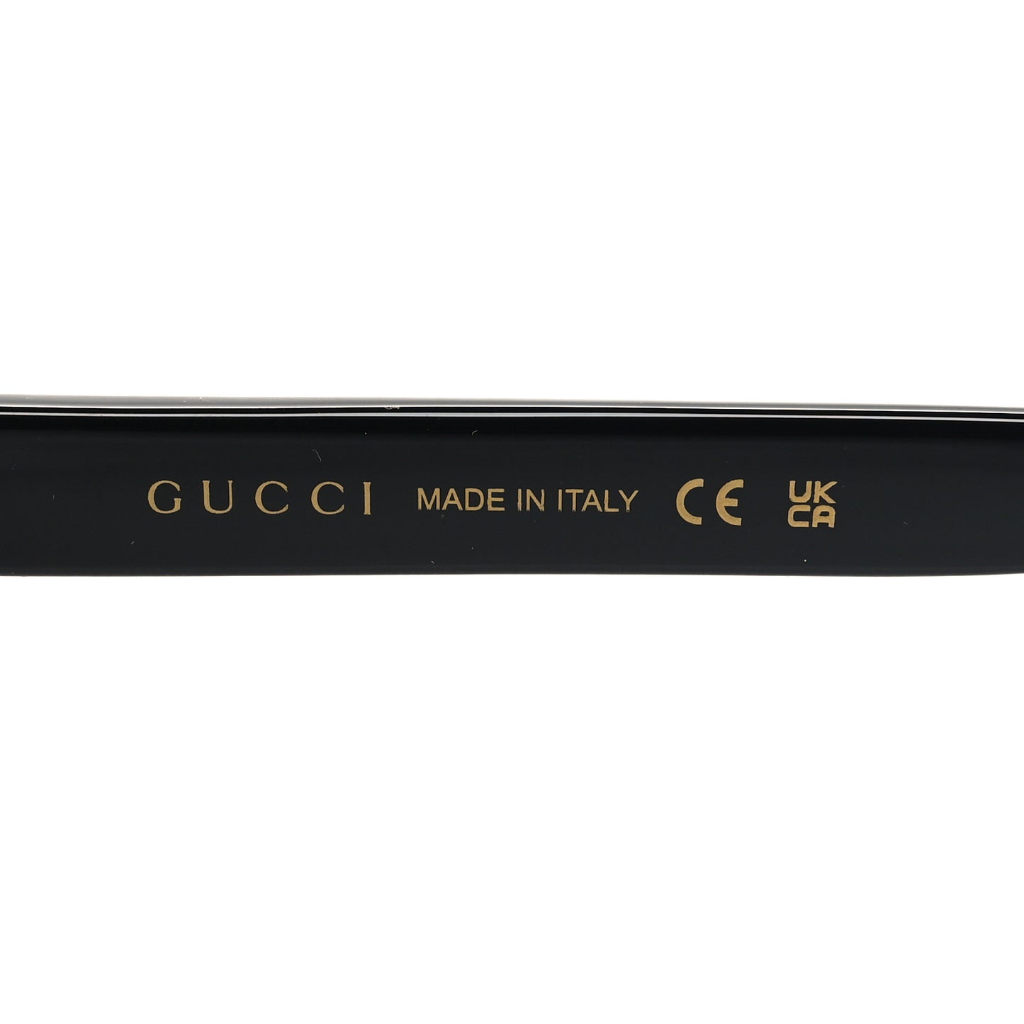 Acetate Square Sunglasses GG0765SA Black