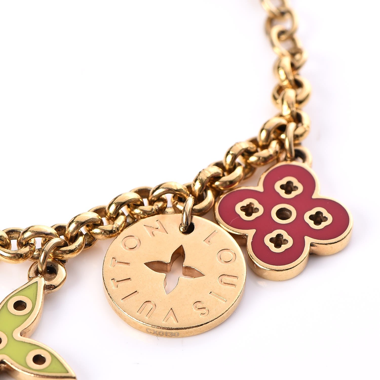 Louis Vuitton Monogram Multicolor Looping Charm Bracelet 4 of 6