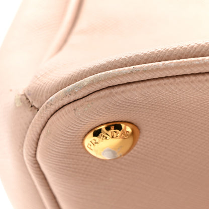 Prada Saffiano Small Galleria Double Zip Tote Cammeo 12 of 18