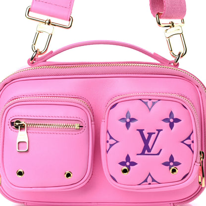 Louis Vuitton Calfskin Embossed Monogram Vuittamins Utility Crossbody Rose Violet 9 of 9