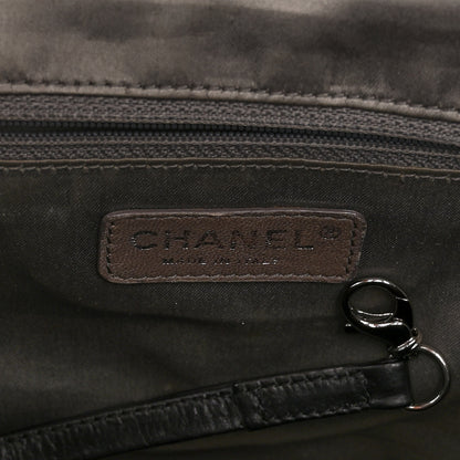 Chanel Lambskin East West Soho Shopper Black 6 of 11