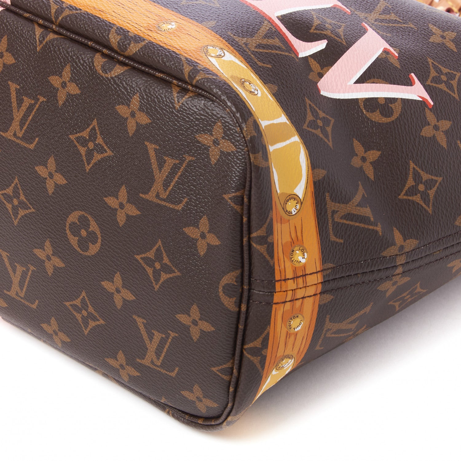 Louis Vuitton Monogram Summer Trunks Neo Neverfull MM 4 of 8