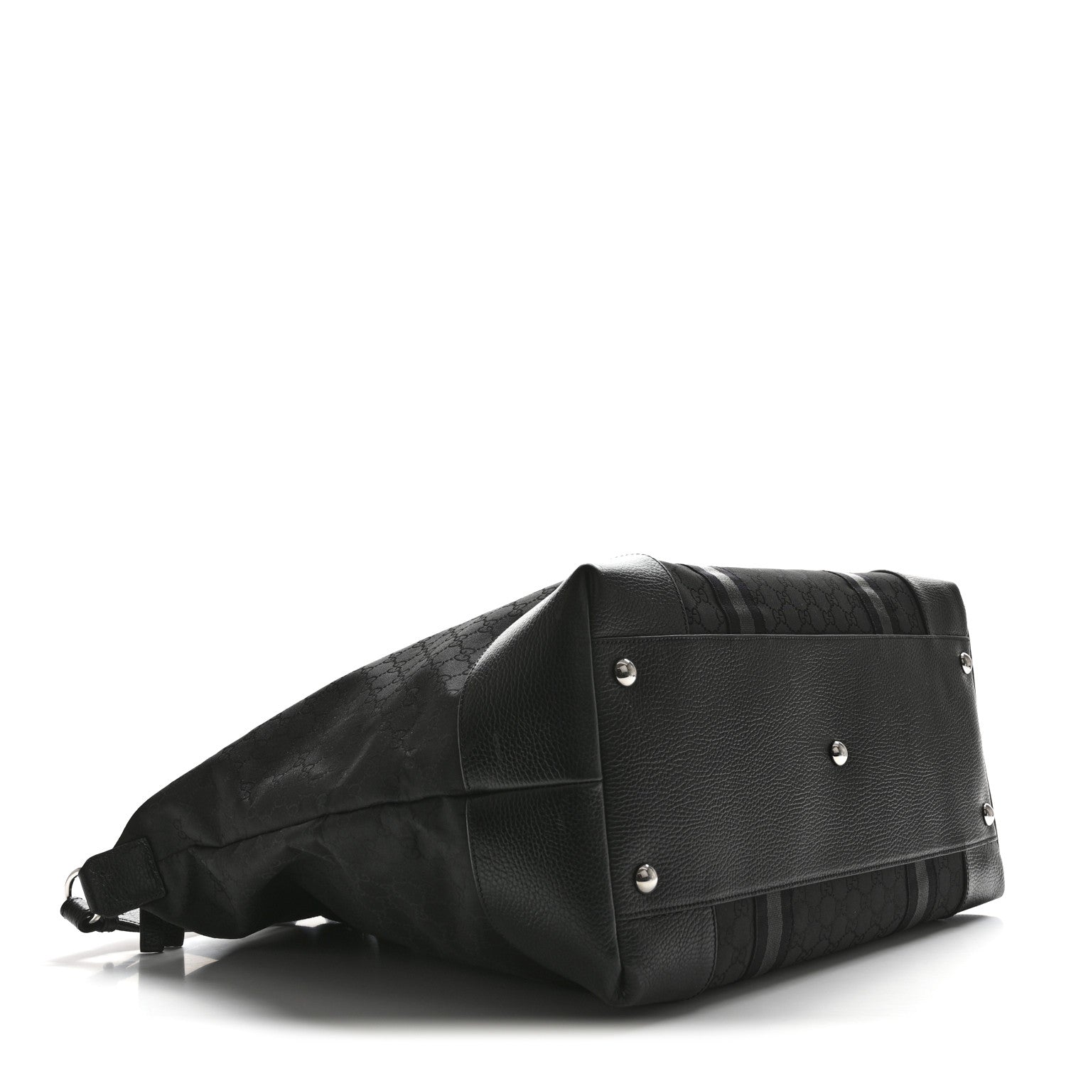 Gucci Nylon Monogram XL Duffle Bag Black 3 of 12