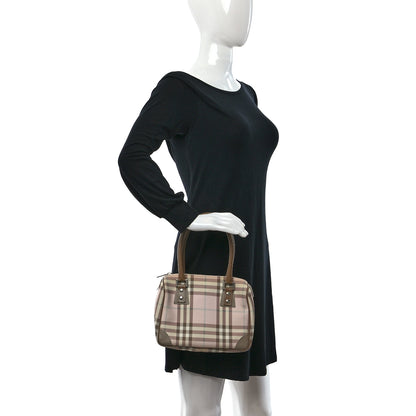 Burberry Candy Check Small Tote Pink 2 of 9