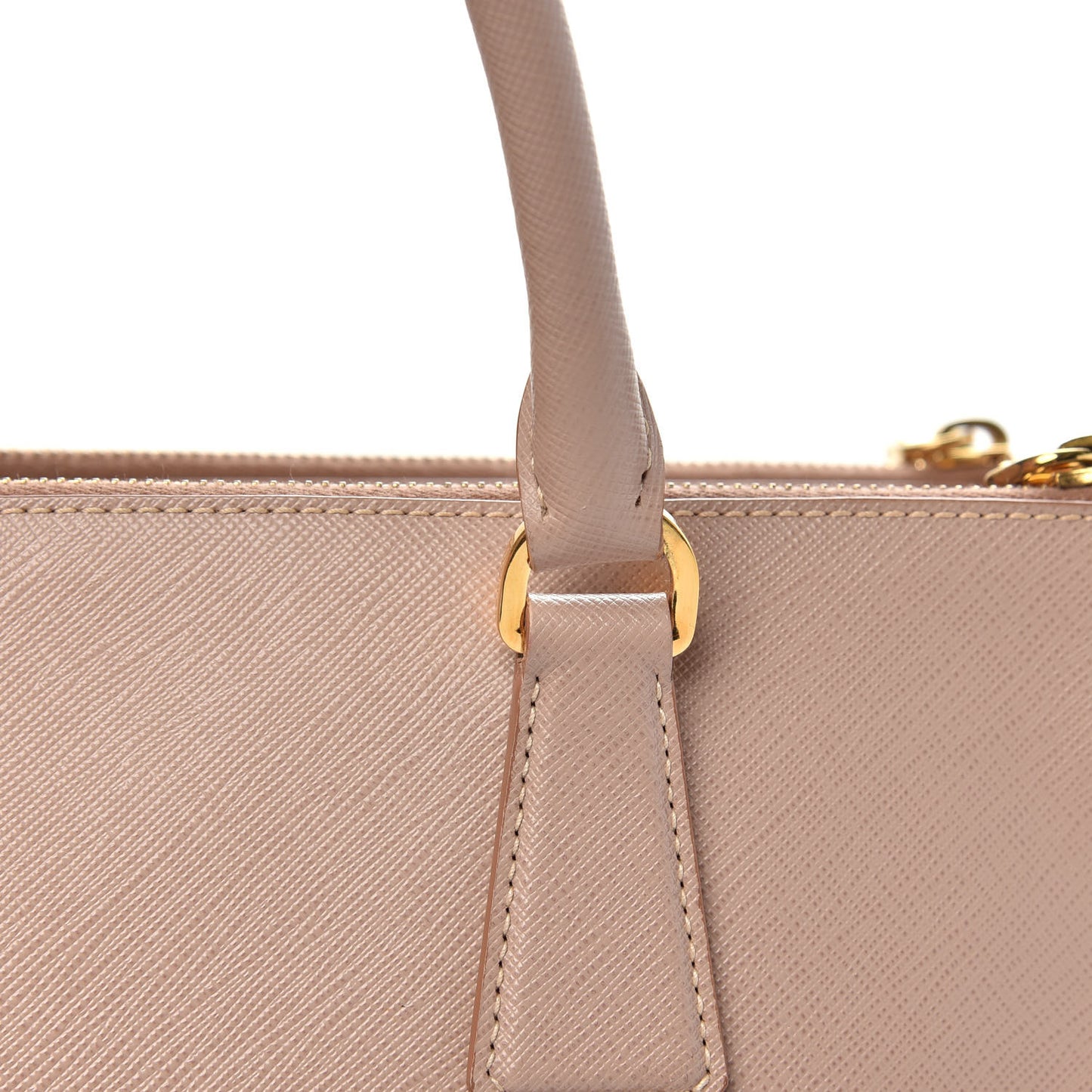 Saffiano Medium Galleria Double Zip Tote Cammeo