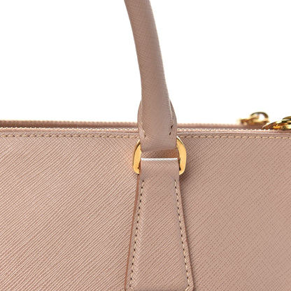 Prada Saffiano Medium Galleria Double Zip Tote Cammeo 17 of 17
