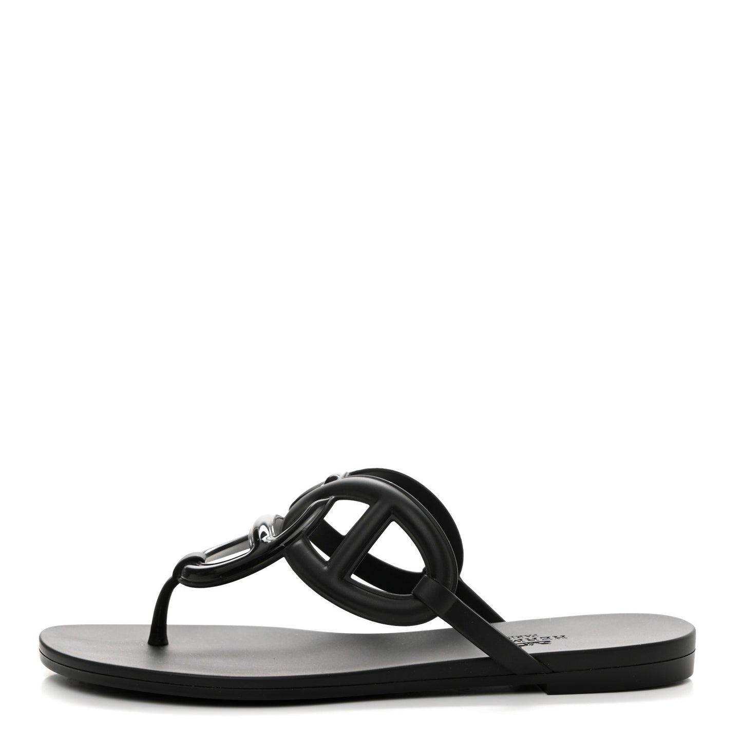 Rubber Womens Egerie Sandals 36 Black