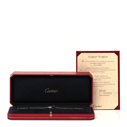 Cartier 18K Yellow Gold Interlocking LOVE Bracelet 6 of 6