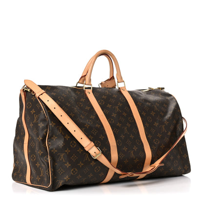 Louis Vuitton Monogram Keepall Bandouliere 55 3 of 29