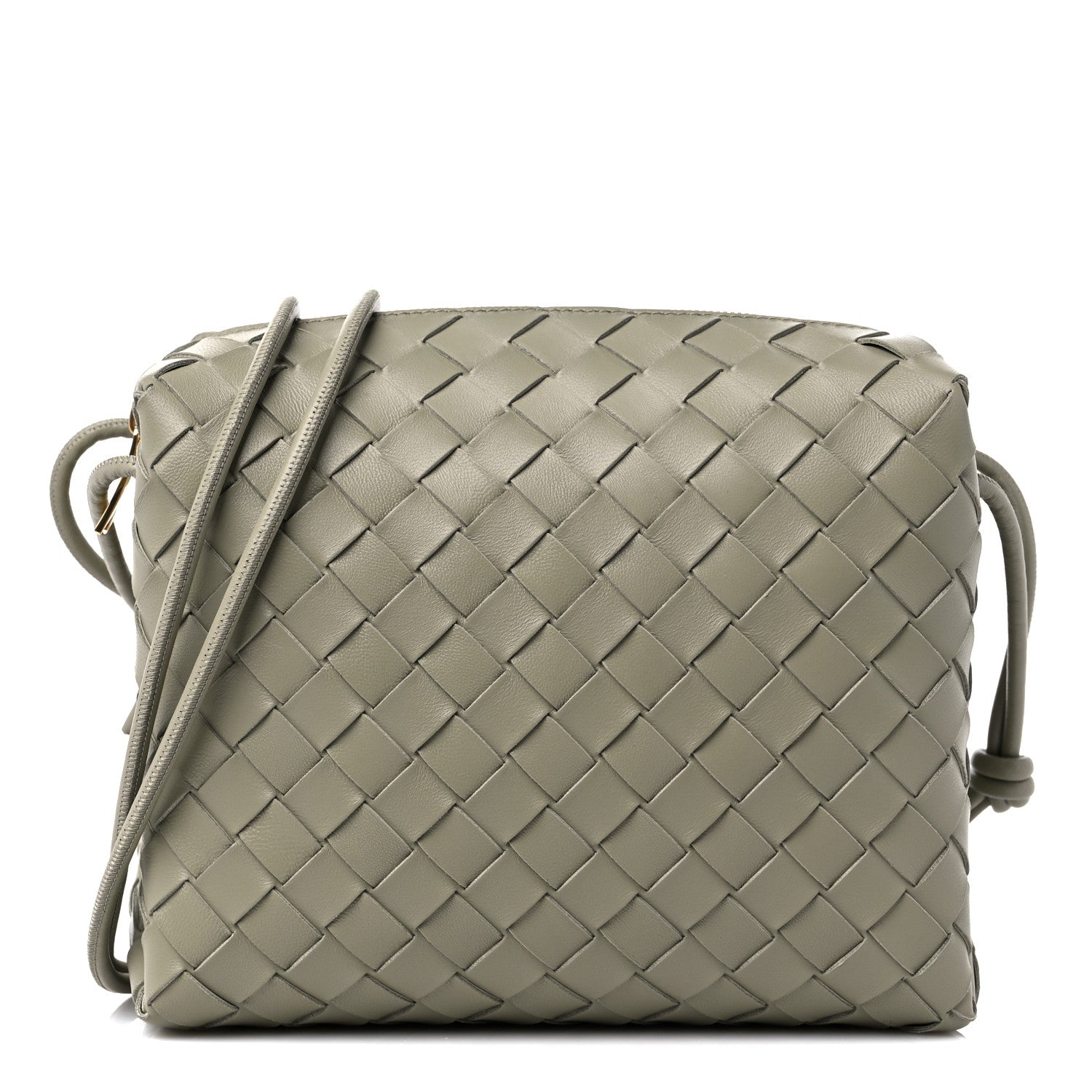 Bottega Veneta Nappa Intrecciato Small Loop Camera Bag Travertine 1 of 8