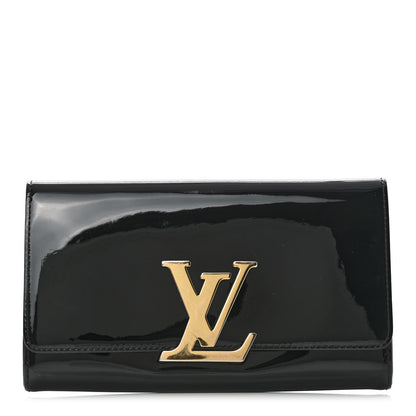 Louis Vuitton Patent Louise Clutch Amarante 1 of 10