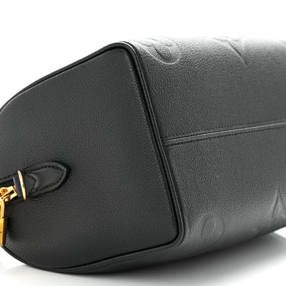 Louis Vuitton Empreinte Monogram Giant Speedy Bandouliere 25 Black 8 of 10