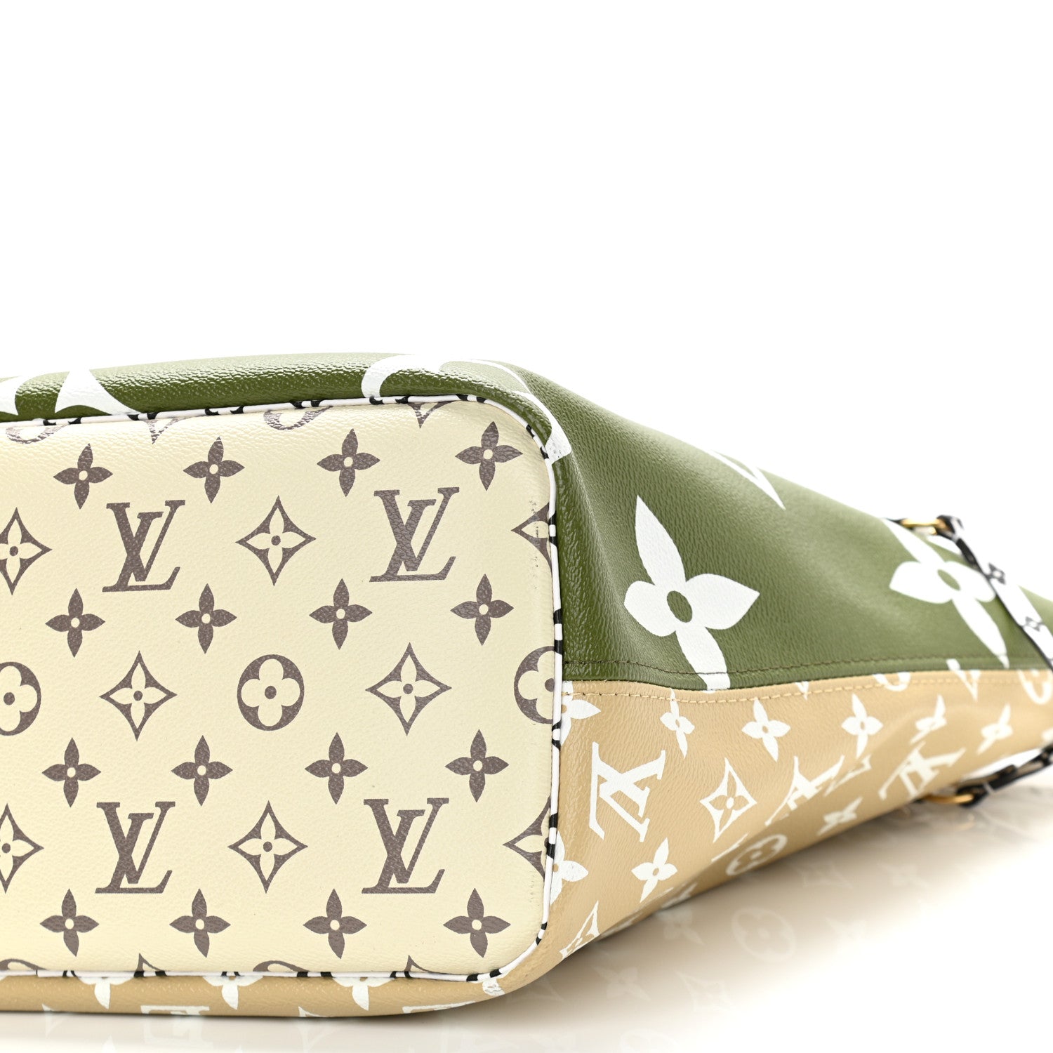 Louis Vuitton Monogram Giant Neverfull MM Kaki 11 of 11