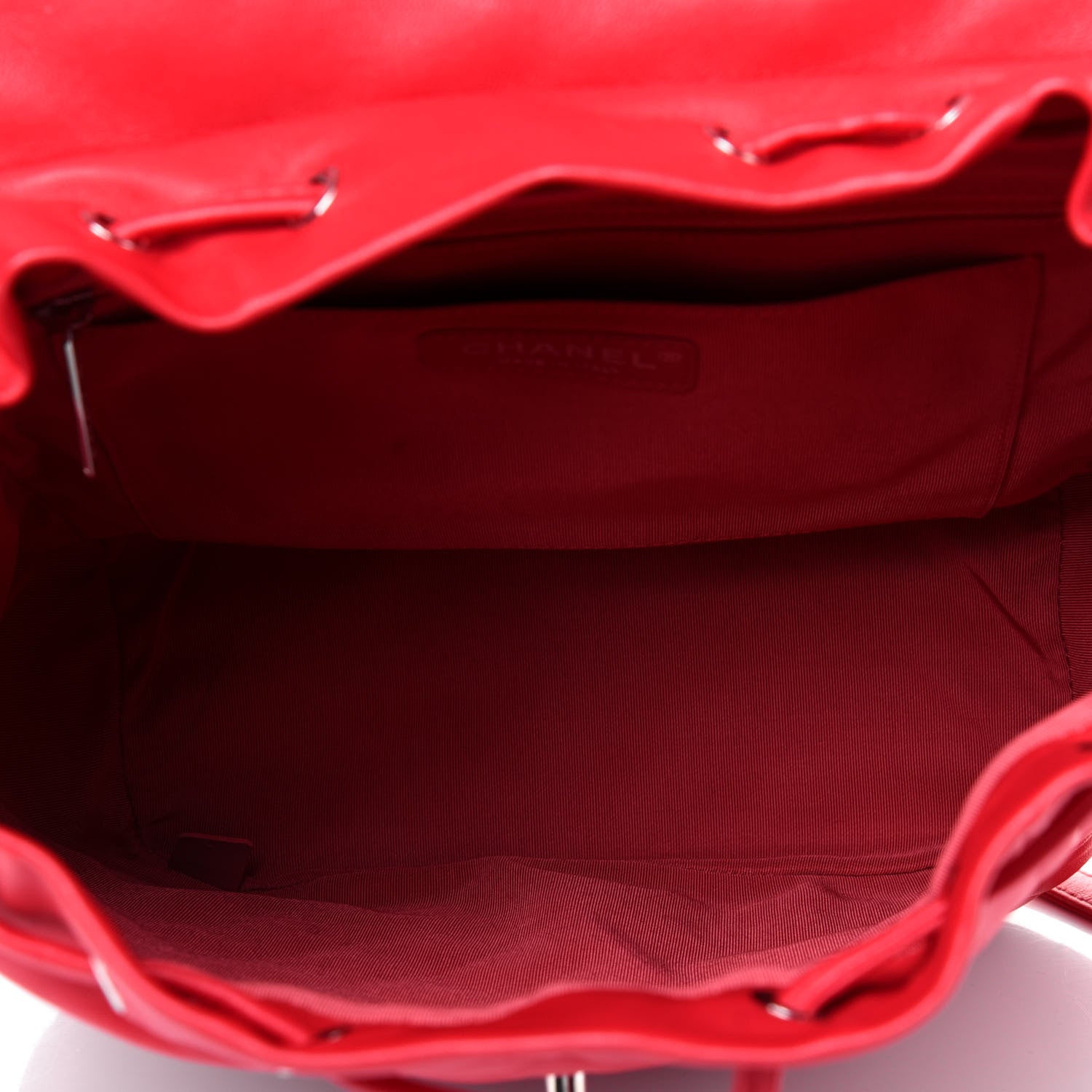 Chanel Lambskin Quilted Large Urban Spirit Backpack Red 4 of 13
