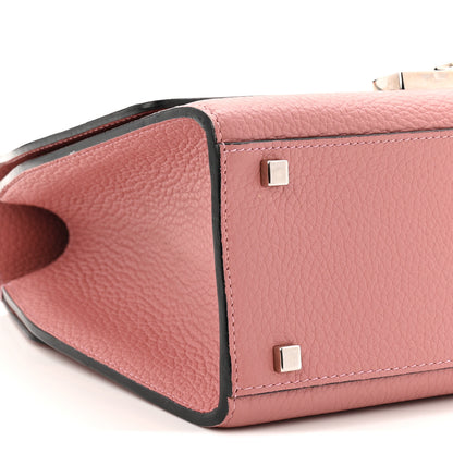 Moynat Carat Calfskin Rejane PM Rose Ocean 8 of 11