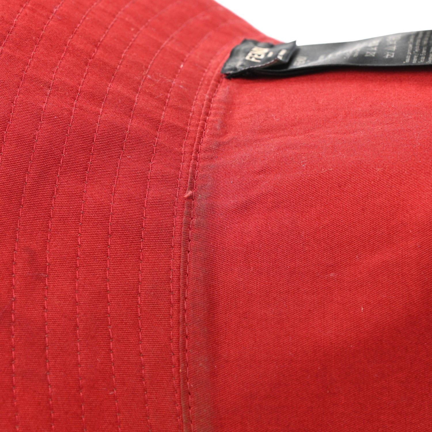 Fendi Technical Fabric FF Reversible Bucket Hat L Tobacco Red 17 of 17