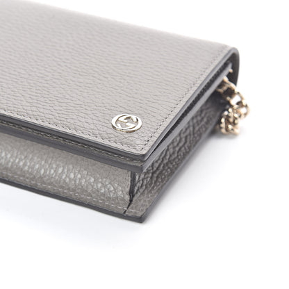 Gucci Dollar Calfskin Medium Betty Chain Wallet Loess 8 of 8