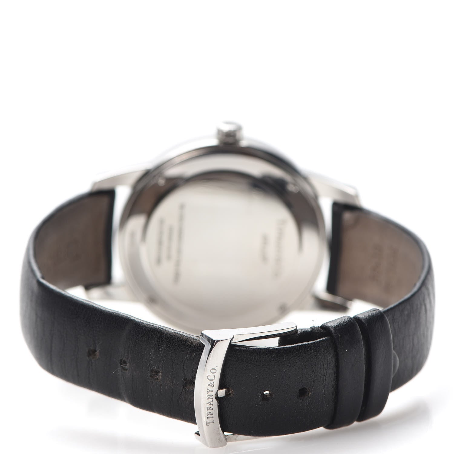 Tiffany Stainless Steel Calfskin 37mm Atlas 2-Hand Quartz Watch 4 of 7