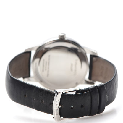 Tiffany Stainless Steel Calfskin 37mm Atlas 2-Hand Quartz Watch 4 of 7