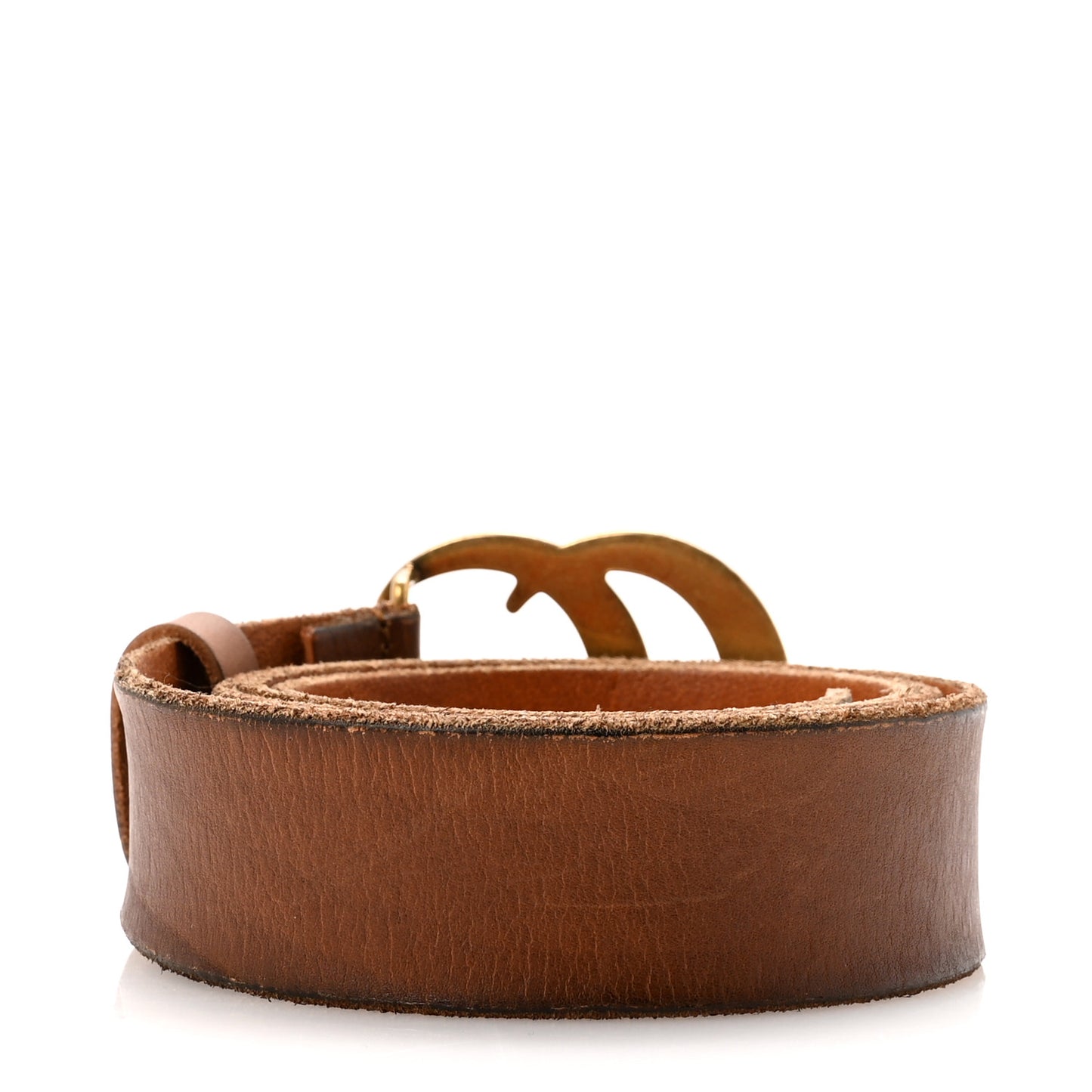 Faded Calfskin Double G 40mm Belt 105 42 Cuir