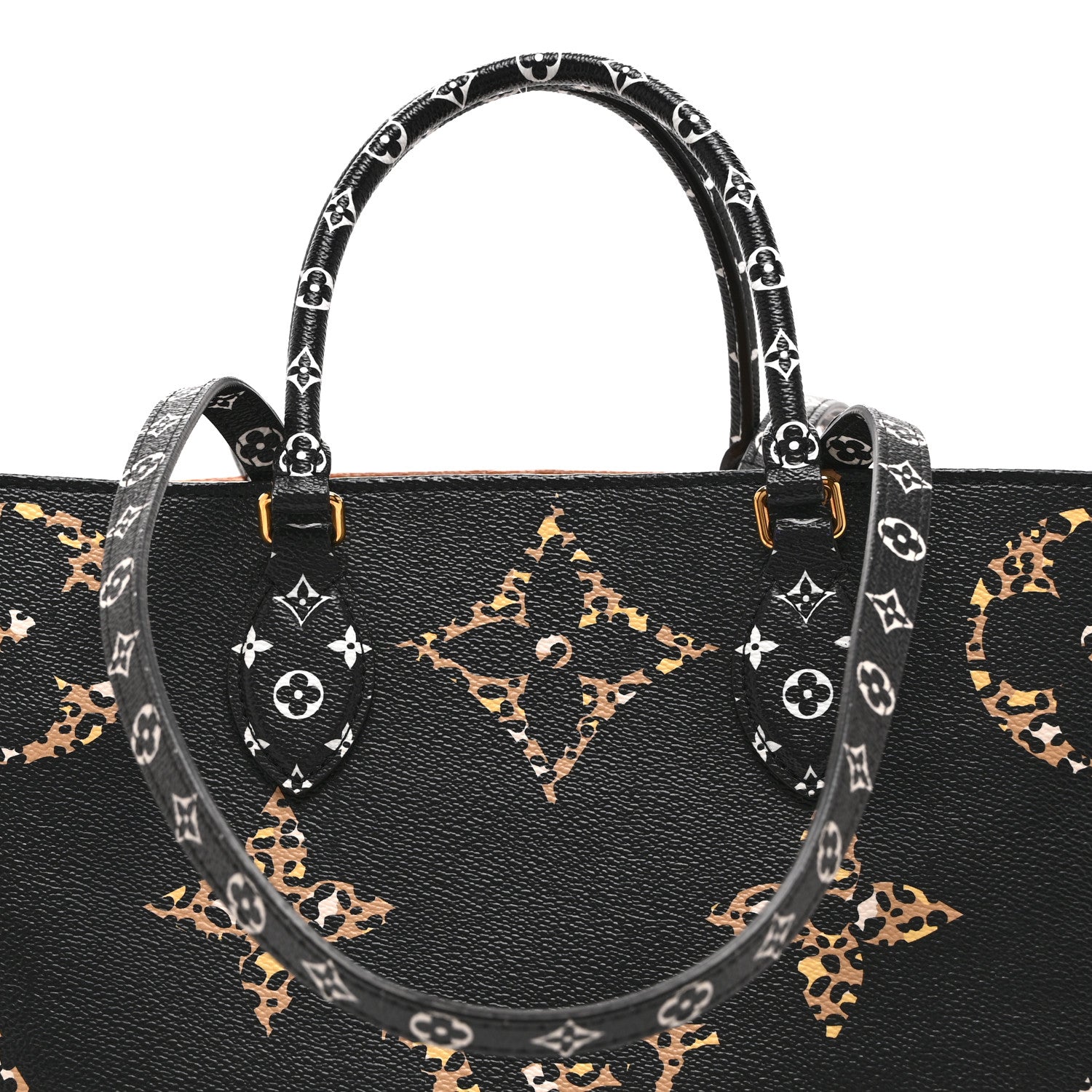 Louis Vuitton Monogram Giant Jungle Onthego GM Black 7 of 9