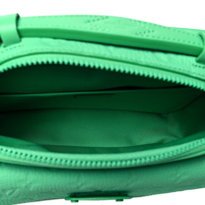 Louis Vuitton Taurillon Monogram S Lock Messenger Minty Green 5 of 10