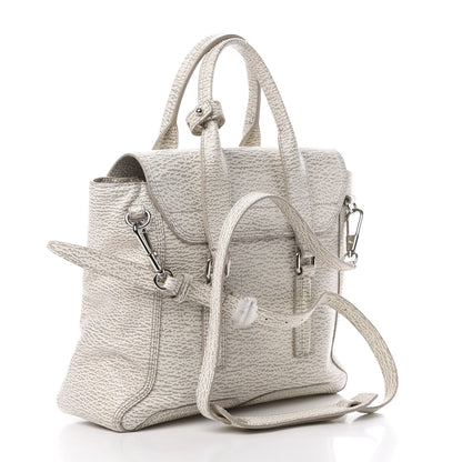 3.1 Phillip Lim 3.1 Textured Calfskin Medium Pashli Satchel Ivory Dove 4 of 14