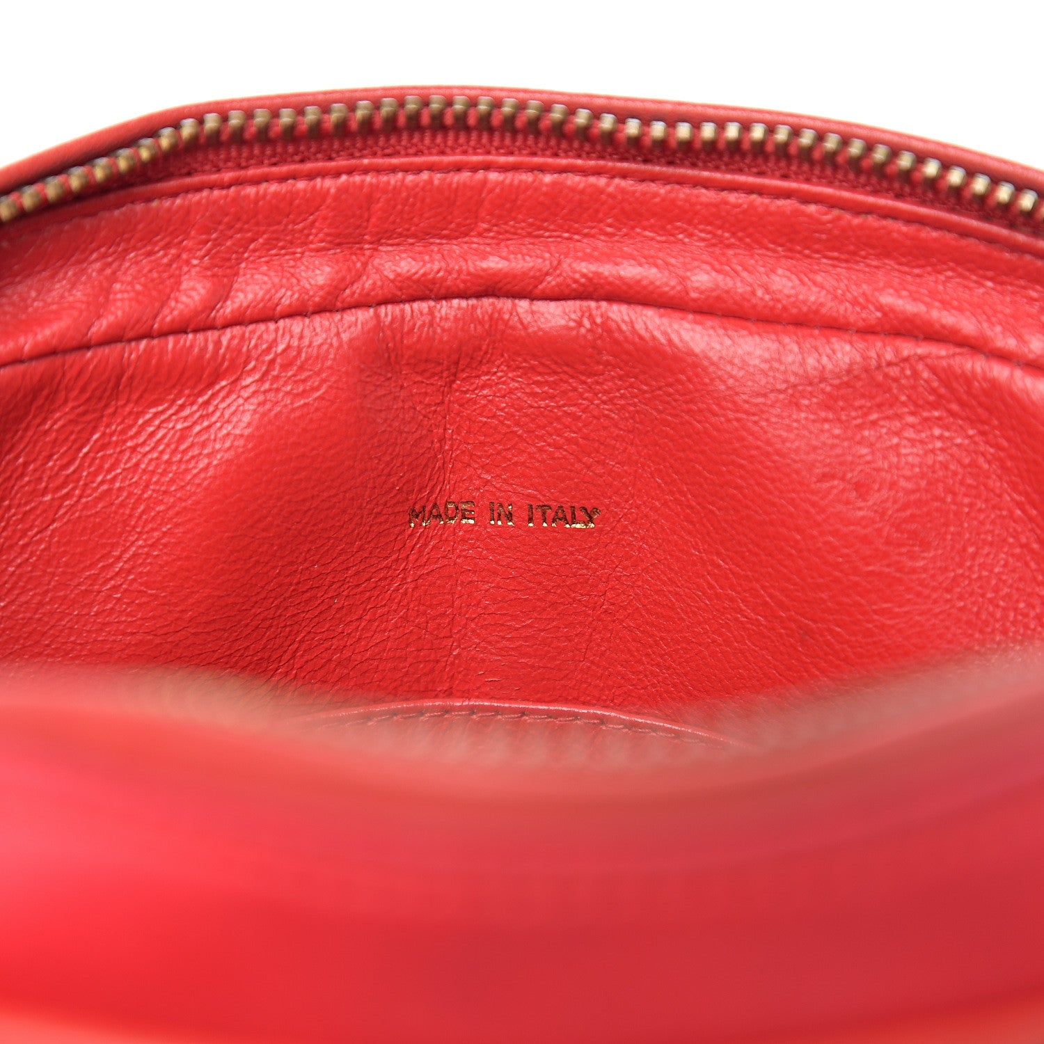 Chanel Satin Quilted CC Tassel Camera Case Red 6 of 15