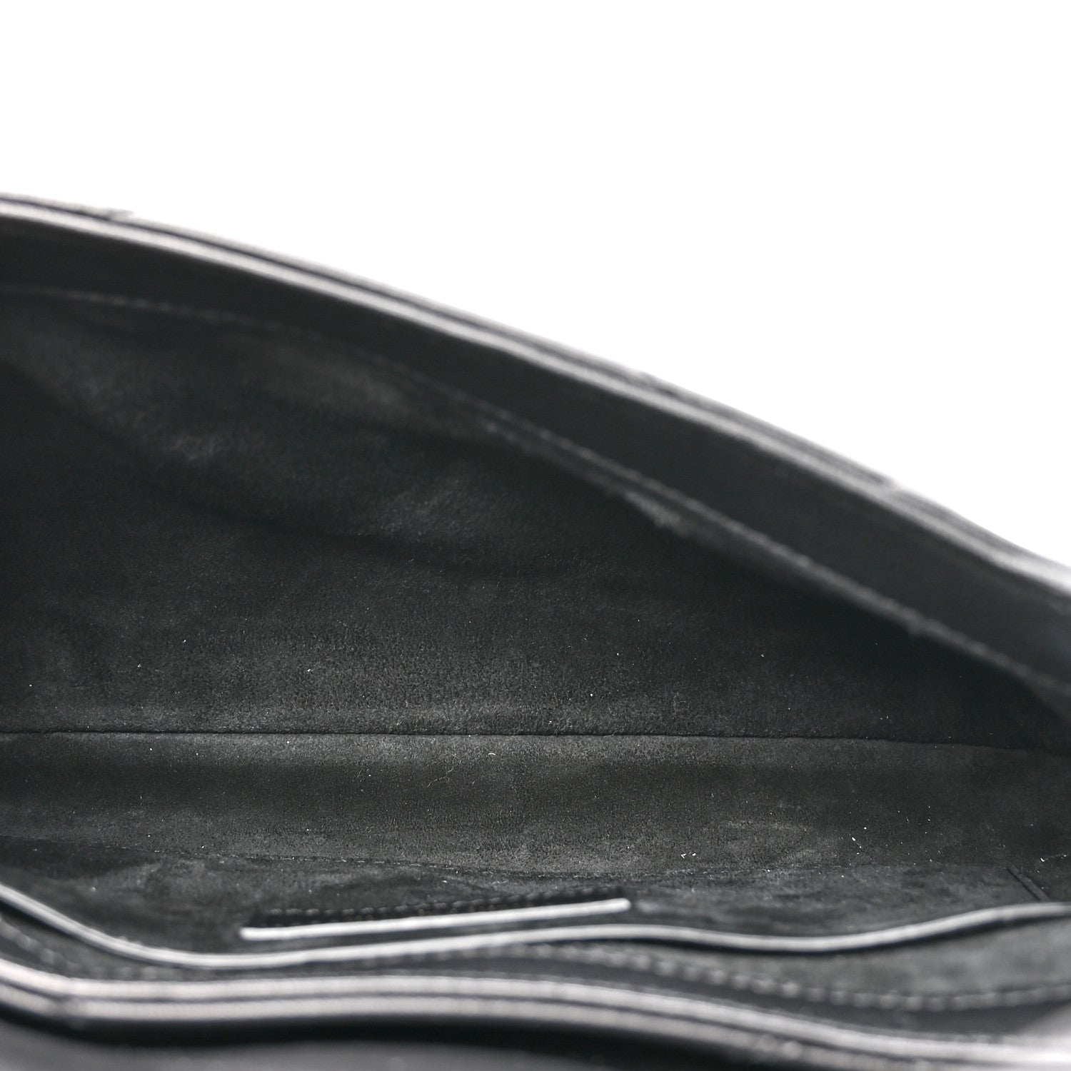 Saint Laurent Lambskin Quilted Le 57 Diamond Shoulder Bag Black 5 of 11